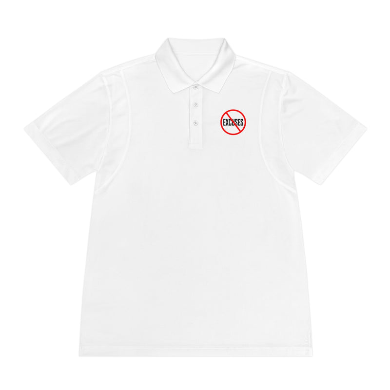 "No Excuses" Men's Sport Polo Shirt